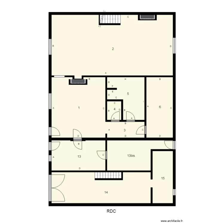 184618 COLLIGNON Plomb. Plan de 