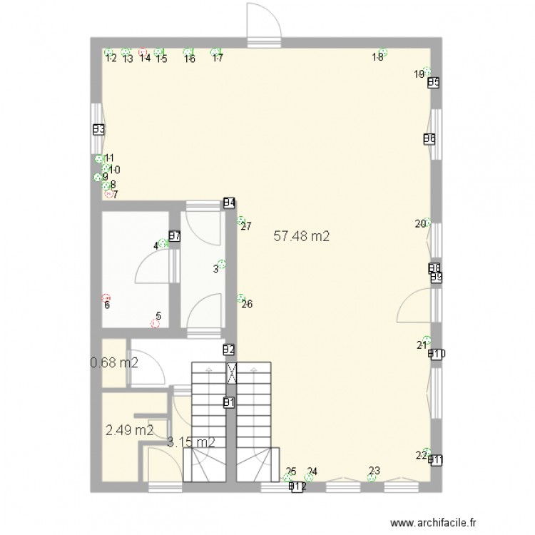 schneider sylvain Prise. Plan de 0 pièce et 0 m2