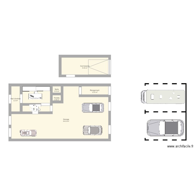 stage mécanique . Plan de 0 pièce et 0 m2