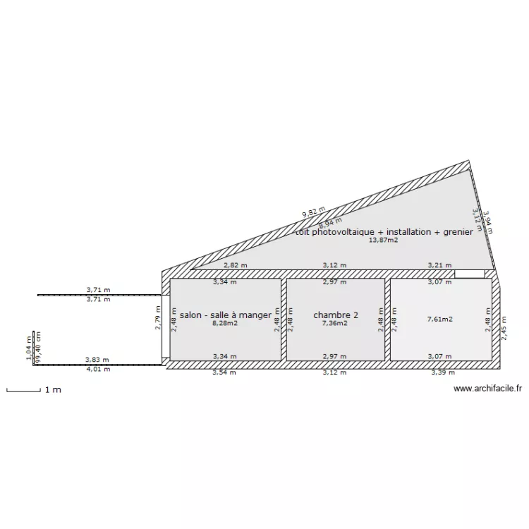 maison 2-3 coupe est. Plan de maison 2-3 coupe est. Plan de