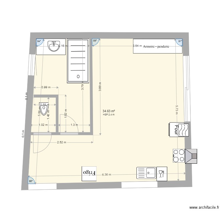 cuisine maison plan2. Plan de 0 pièce et 0 m2