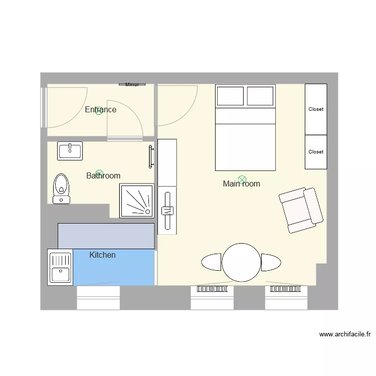 TRI45 Triftstrasse 45. Plan de 