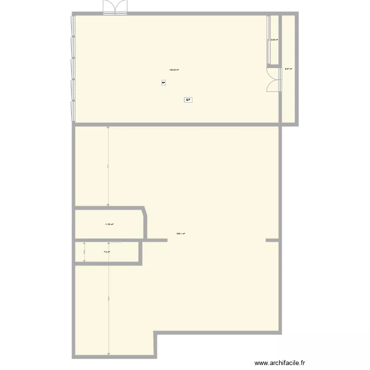 Atelier MELEC SN PLAN VIDE DE BASE. Plan de 