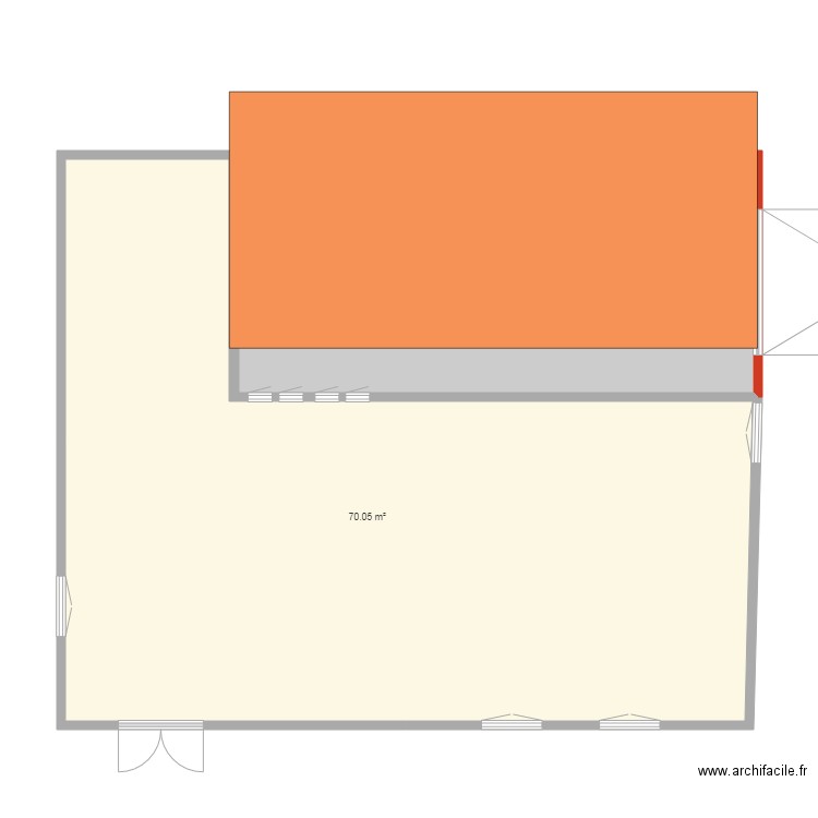 garage archti 3d. Plan de 0 pièce et 0 m2