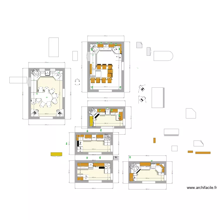 MAISON CUISINE. Plan de 