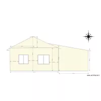 GARAGE FACADE EST apres travaux