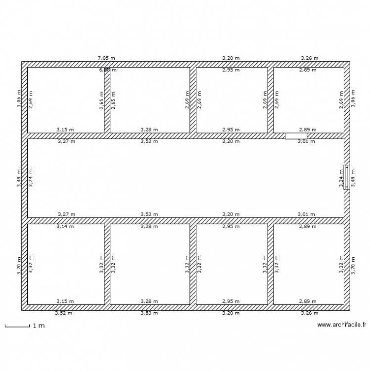 Bouba cour Commune1. Plan de 0 pièce et 0 m2