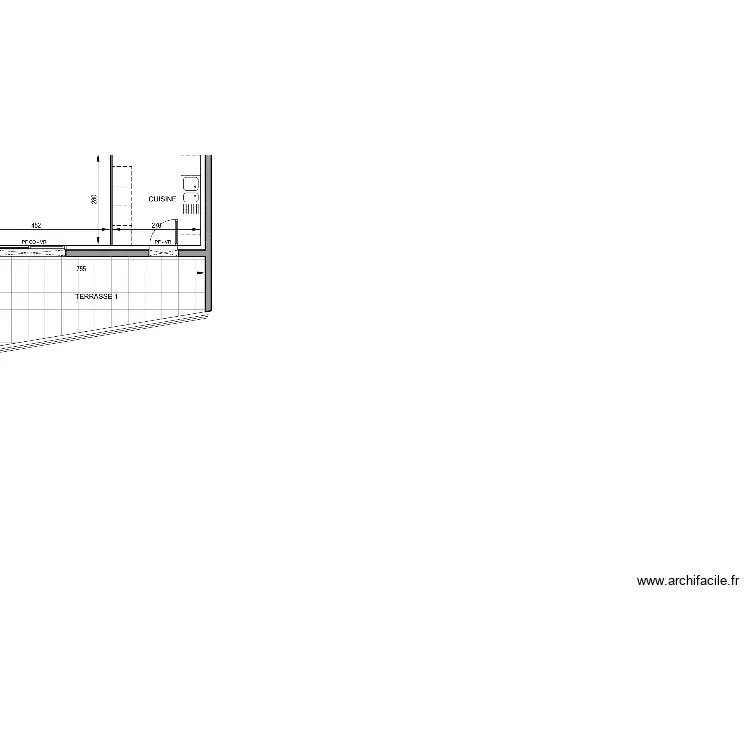 PLAN VIERGE APPARTEMENT 21 R2. Plan de 