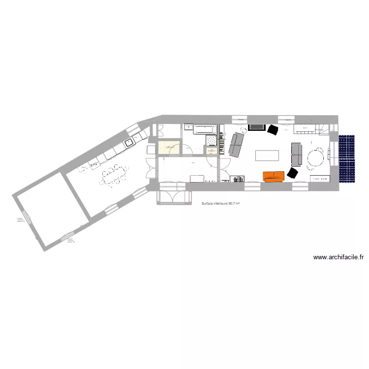 rdc structure bois mars . Plan de 