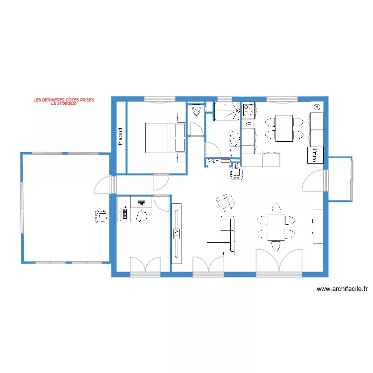 CHEZ MOI MEUBLES. Plan de 