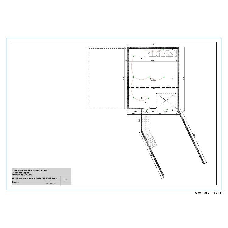 vaz garage. Plan de 0 pièce et 0 m2
