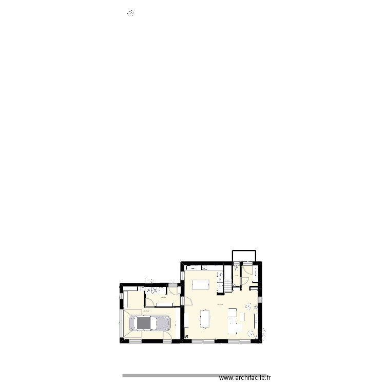 RDC. Plan de 0 pièce et 0 m2