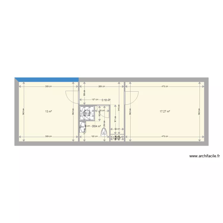 DORMOY DOUCHE 90 SANS HAUTEUR 180. Plan de DORMOY DOUCHE 90 SANS HAUTEUR 180. Plan de