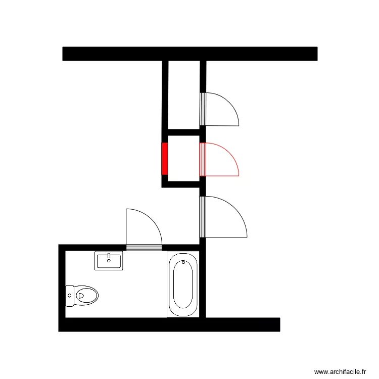 julien etage. Plan de 