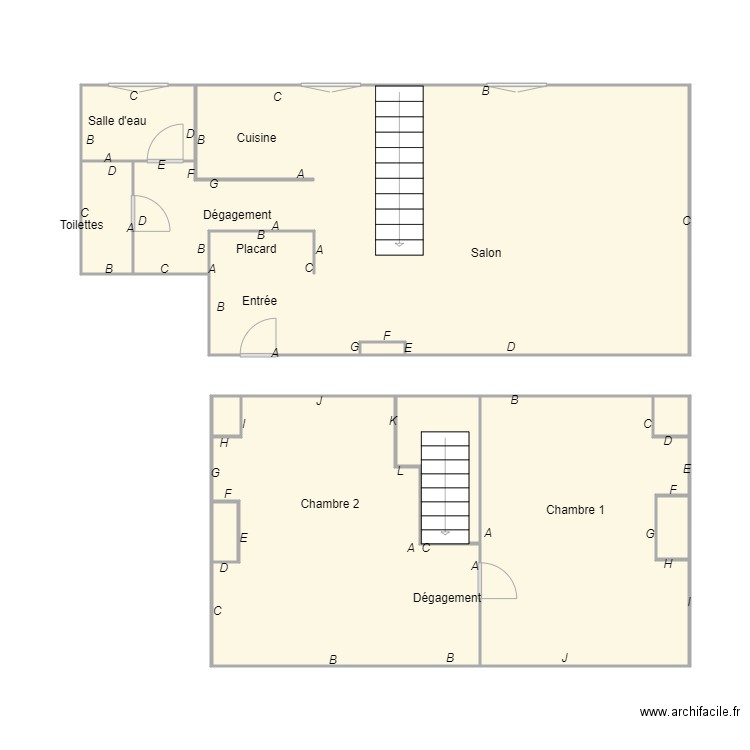 Croquis FRANCAISE. Plan de 0 pièce et 0 m2