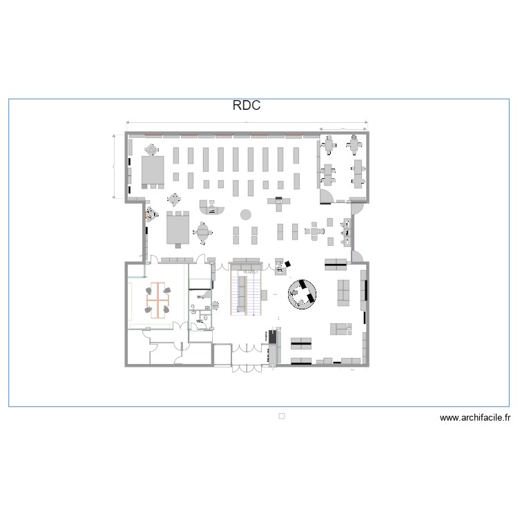 RDC SANNOIS V5 NB. Plan de 0 pièce et 0 m2 RDC SANNOIS V5 NB. Plan de 0 pièce et 0 m2