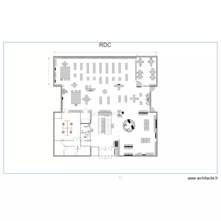 RDC SANNOIS V5 NB. Plan de RDC SANNOIS V5 NB. Plan de