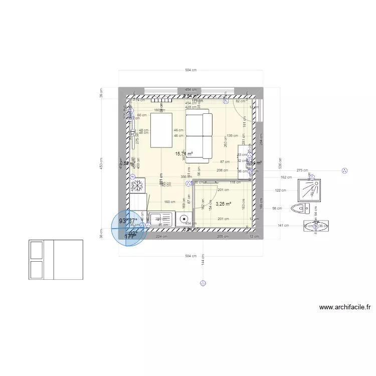 APPT 1 Capra. Plan de 