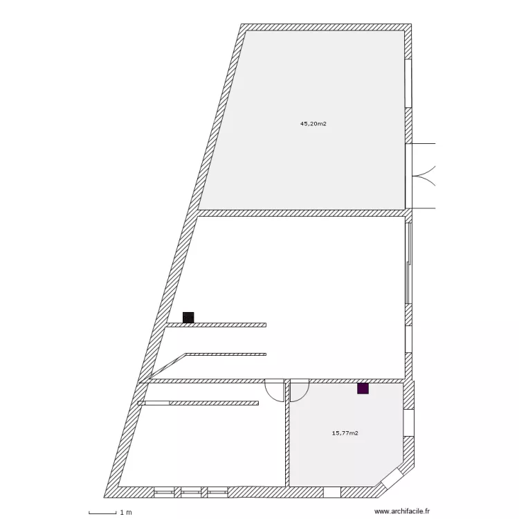 LABBEY Sous-sol. Plan de LABBEY Sous-sol. Plan de