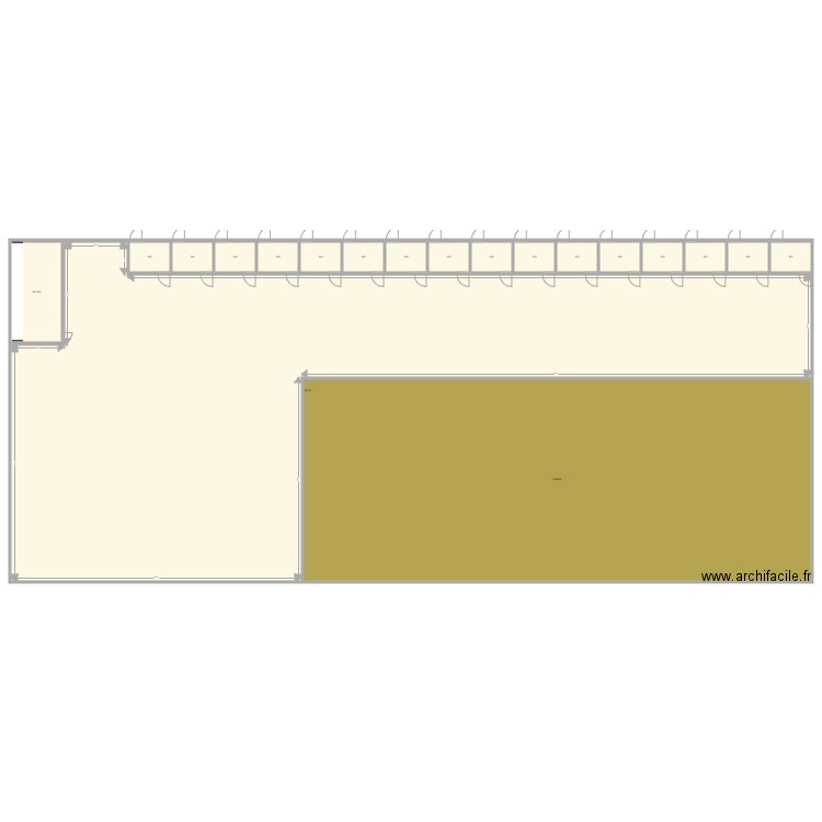 box lavalette. Plan de 19 pièces et 2629 m2