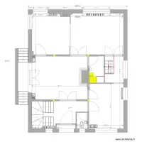 Enghien rez de chauss&eacute;e plan initial 