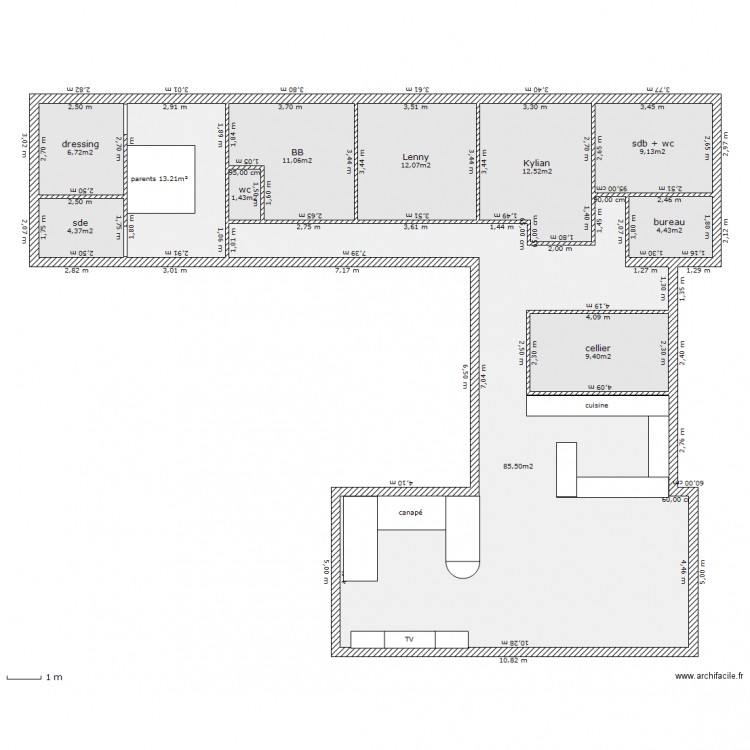 lacanau 14/2. Plan de 0 pièce et 0 m2