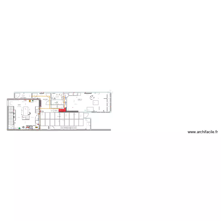 Arquenne salon arrière sur jardin 03/08. Plan de Arquenne salon arrière sur jardin 03/08. Plan de