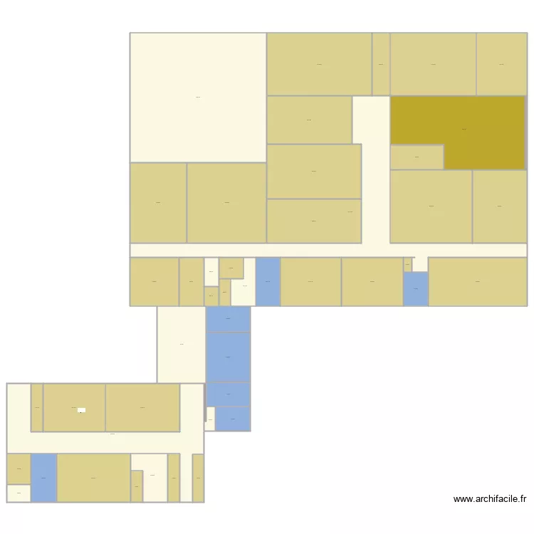 batimentGEIISave. Plan de 