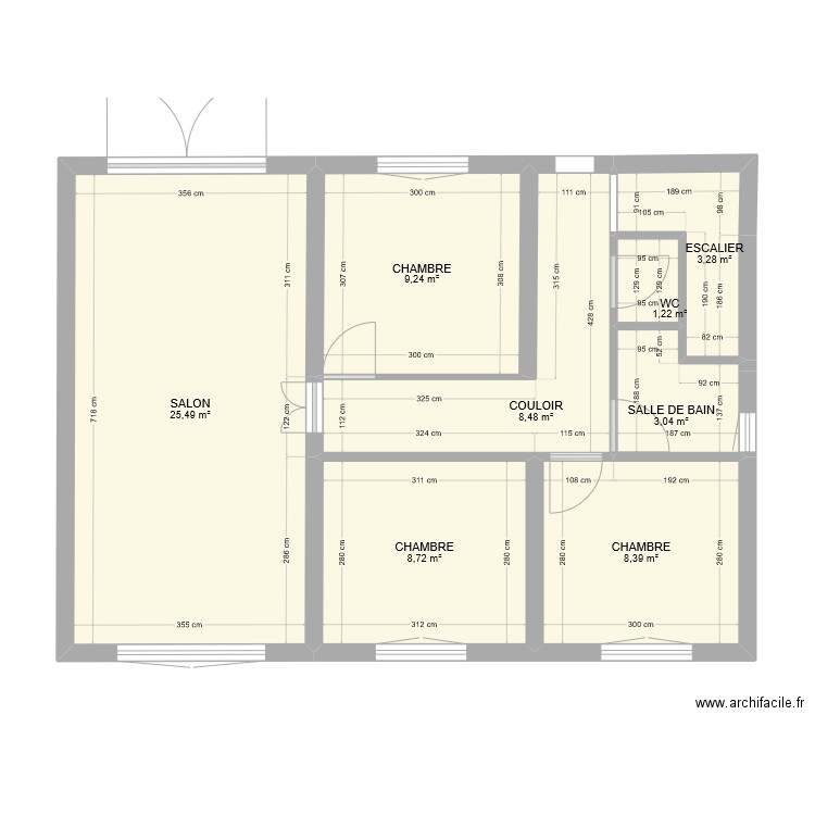 Maison1erApres. Plan de 0 pièce et 0 m2
