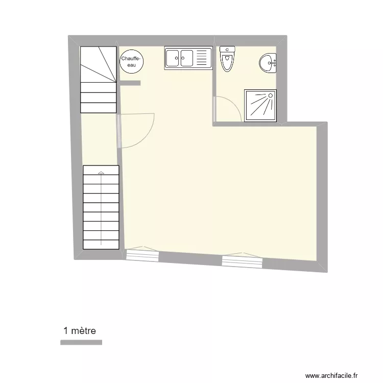 CARMES 8 LOGEMENT R+1. Plan de CARMES 8 LOGEMENT R+1. Plan de