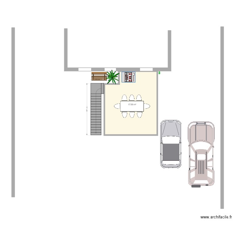 terrasse 1. Plan de 0 pièce et 0 m2