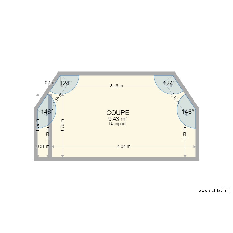 LOUBIER. Plan de 0 pièce et 0 m2