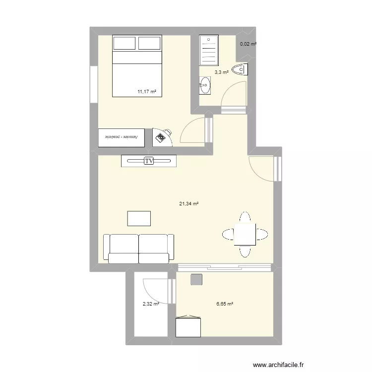 B73. Plan de 