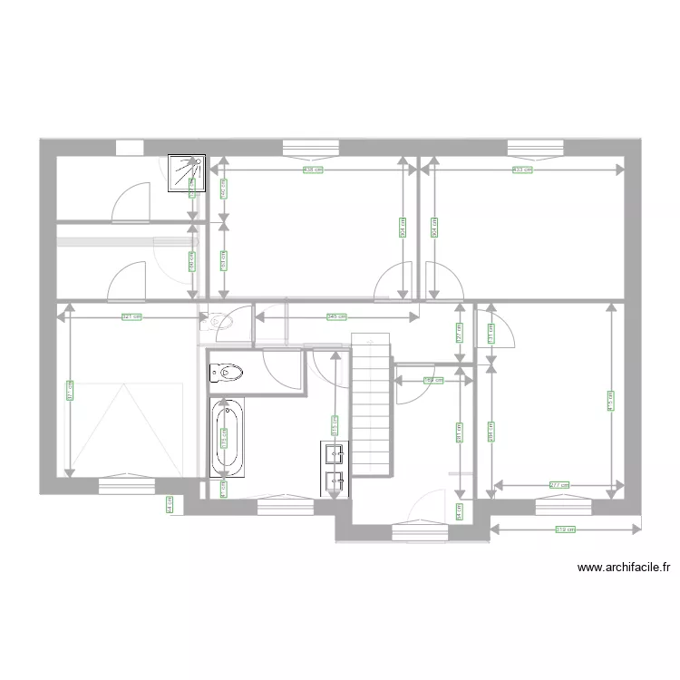 gelletto . Plan de 