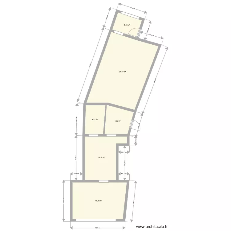 ESBLY RHUMERIE2. Plan de 