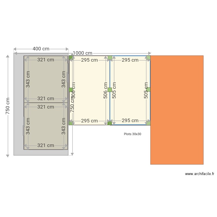 Carport abris. Plan de 0 pièce et 0 m2