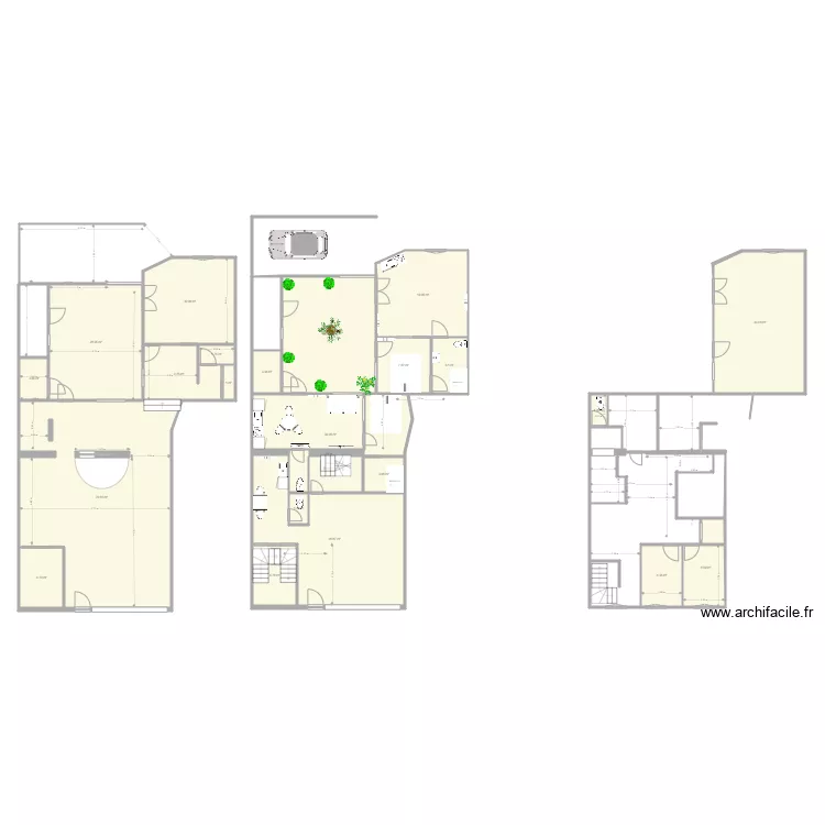 Abel PLANAT RDC MODIF. Plan de 