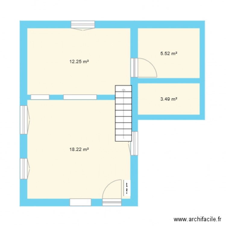 Gite coté cuisine. Plan de 0 pièce et 0 m2