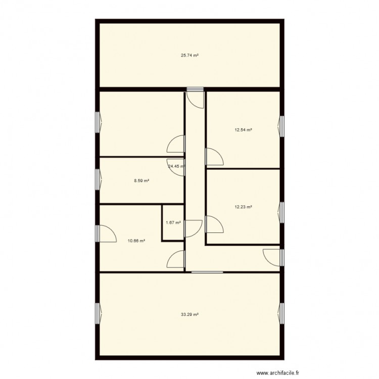 Plan. Plan de 0 pièce et 0 m2