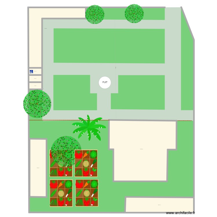 MAHABO V2. Plan de 7 pièces et 410 m2