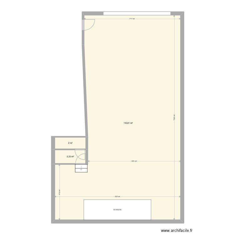 labois 5 EVAL. Plan de 3 pièces et 121 m2