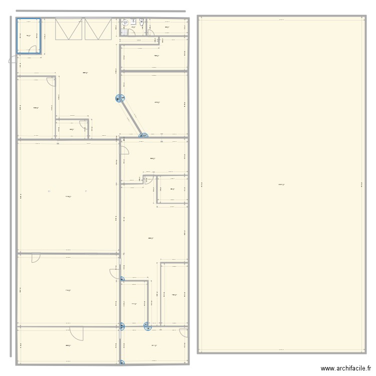 Bureau. Plan de 0 pièce et 0 m2