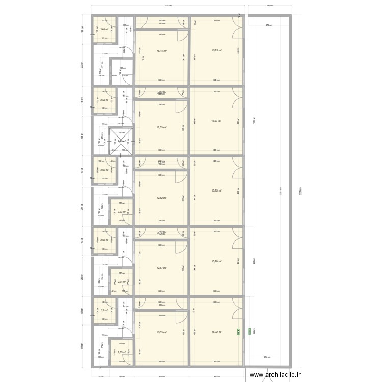 A louer ADIMI. Plan de 0 pièce et 0 m2