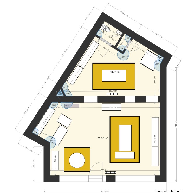 PARIS ABESSES II. Plan de 0 pièce et 0 m2