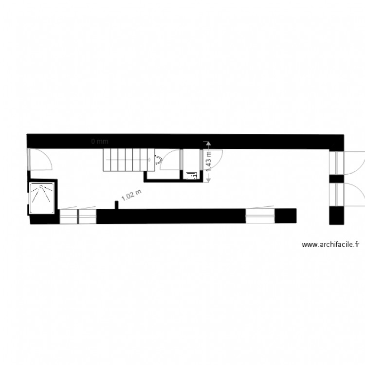 33 PLACE BELLECOUR Couloir Essai 1. Plan de 0 pièce et 0 m2