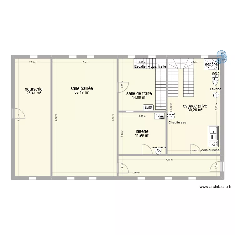 projet ath-kouffi. Plan de 5 et 141 m² projet ath-kouffi. Plan de 5 et 141 m²