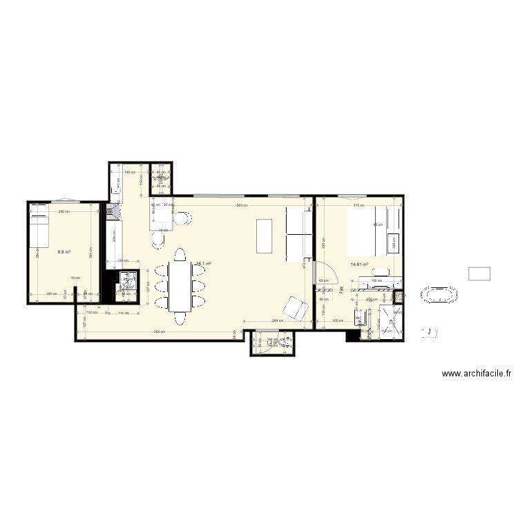 SAINT CLOUD FINAL. Plan de 0 pièce et 0 m2