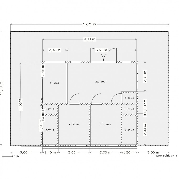 GUYOMARD 72 left cook. Plan de 0 pièce et 0 m2