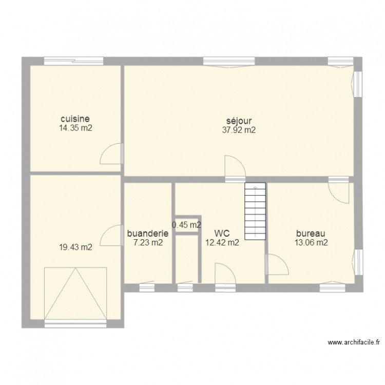 hoeve kan. Plan de 0 pièce et 0 m2