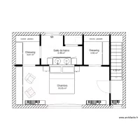 Projet  Maison Colombiers Suite Parental Haut